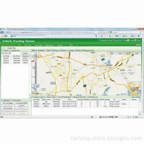 Web Based Real-time GPS Tracking Platform without Service Charge and Free Online Google Map